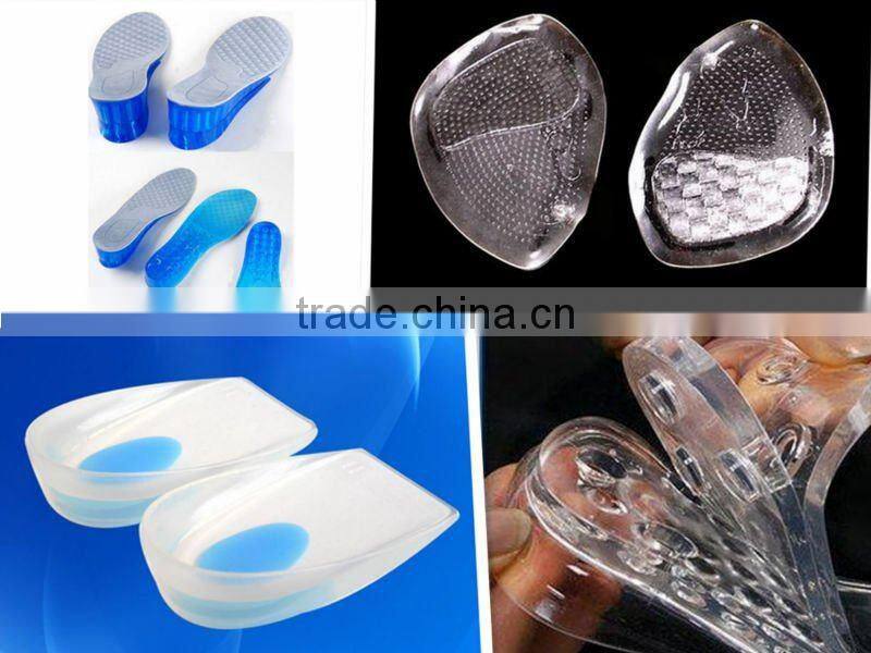 fashion design Liquid silicone gel-hell shoe pad