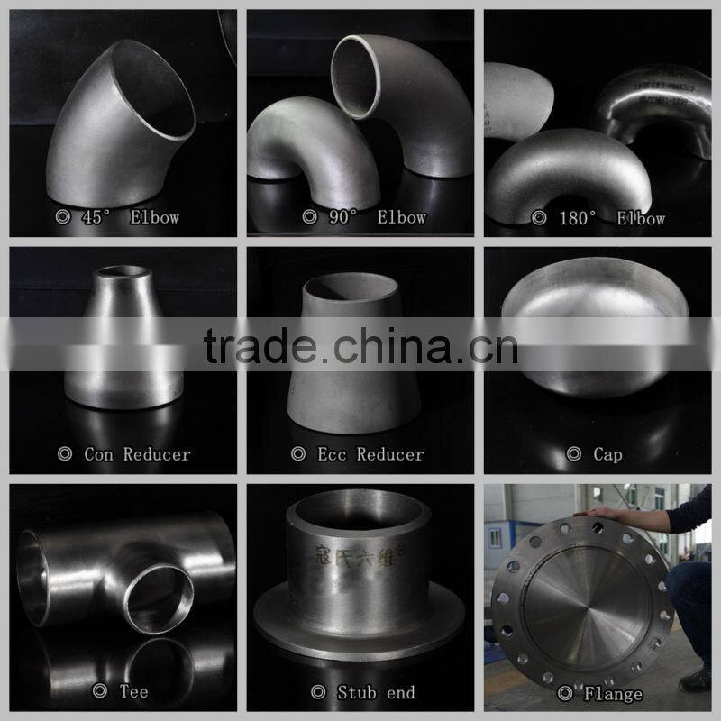 Hot Selling Industrial Safety Gr2 Welded Titanium Elbows