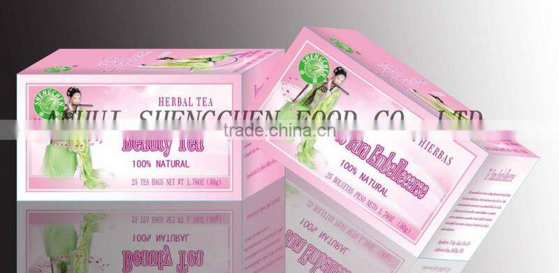 Beauty-building Tea Bag(natural "detox" tool), weight reducing, herbal tea, slimming teabag