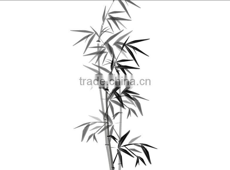 Small artifical garden bamboo fence