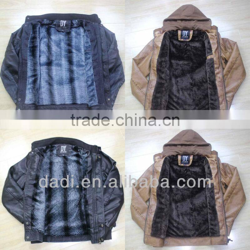 Fashion Genuine Leather Jacket For Men