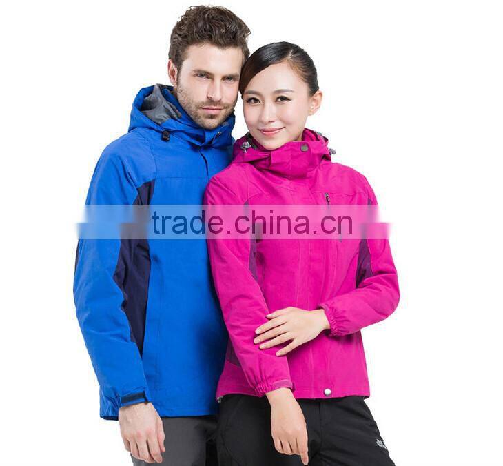 Red outdoor sports ski-wear Jackets logo Design