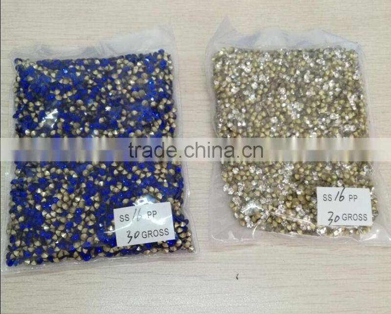 clear crystal color chaton DIY shiny crystal stone