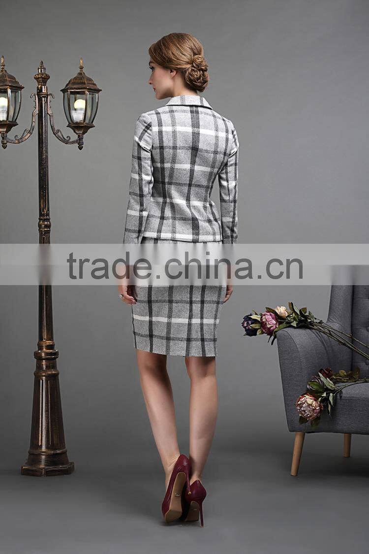 fashion ladies skirt suits custom women suit WMS27