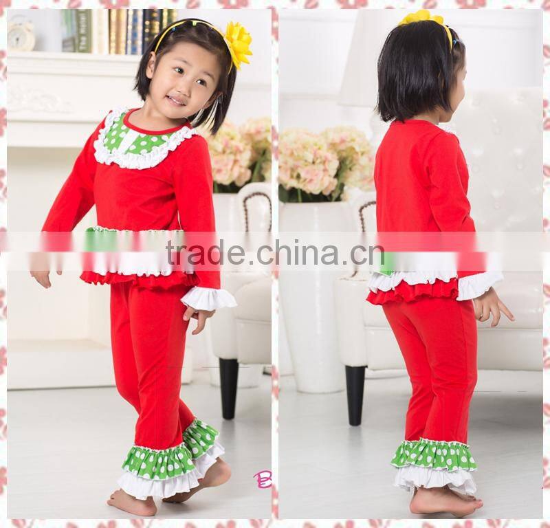High quality baby outfit boutique kids spring two pieces clothing set wholesale children clothes