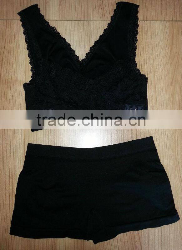 seamless bra set