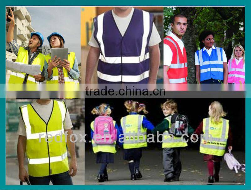 roadway protective reflective bib vest