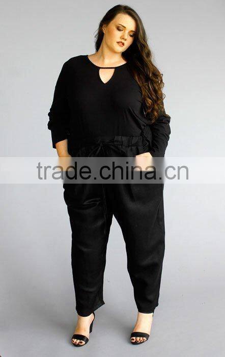 Plus Size Geometrical printed skirt