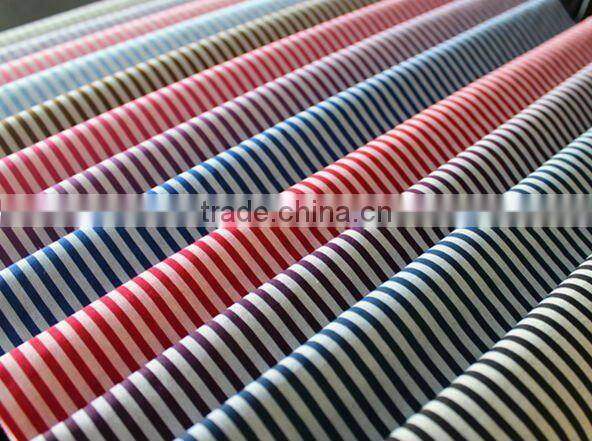 2012 new cotton polyester stripe fabric