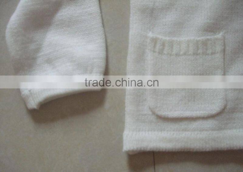 New Style Girl Sweater Cardigan Coat Child Sweater Long-sleeve Sweet Knitwear (BKNK5339)