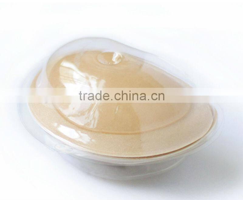 reusable magic self adhensive silicone rubber breast pads