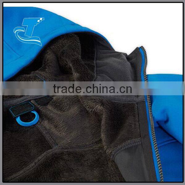 OEM service Men's Nylon/spandex soft shell fabric Hoodie