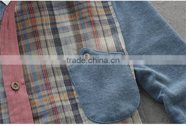 2017 new china supplier double collar shirt for men