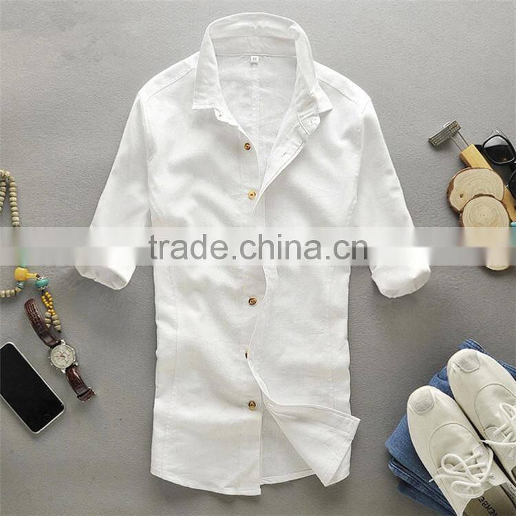 2015 printing design mens formal 100 cotton non iron cowboy shirt