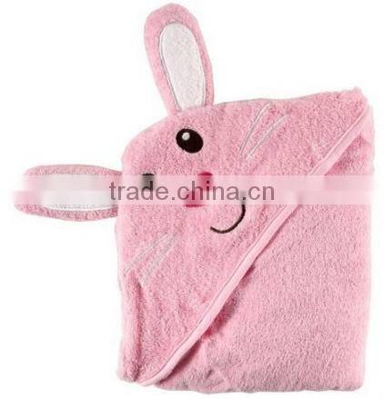 China supplier applique cotton terry fabric swaddle newborn organic cotton baby blanket