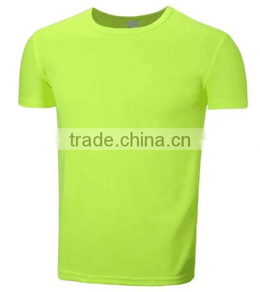 high quality blank quick dry fit t-shirt compression running Custom mans t shirt