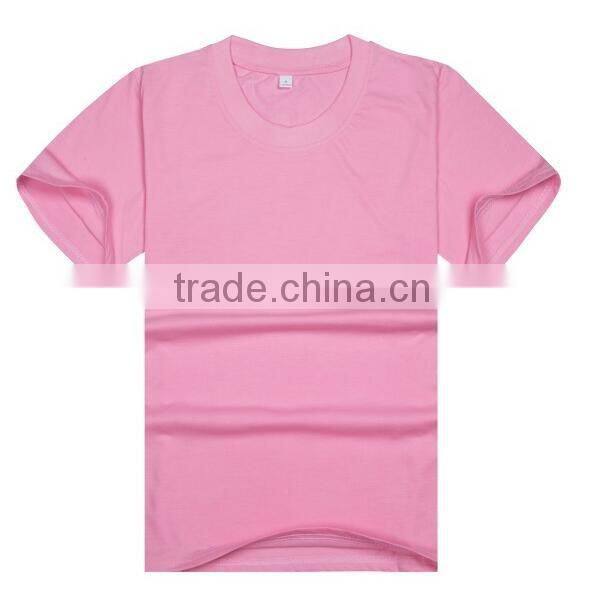 2017 manufactory price promotion 65 polyester 35 cotton adult shirt