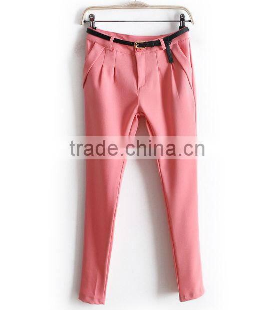 office women 70%cotton 30%polyester dress pants