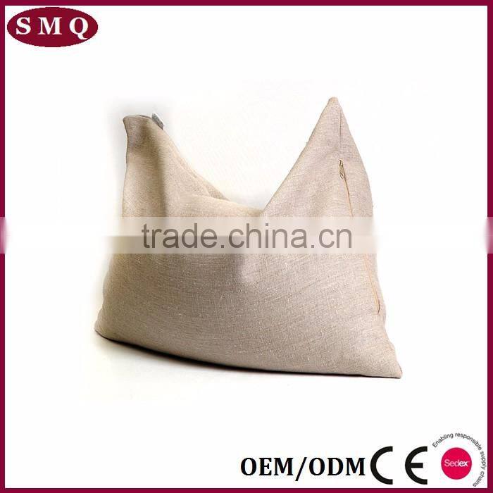 plain white custom microbead blank pillow