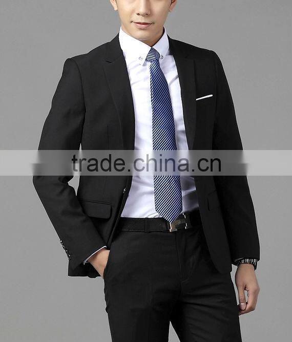 2014 latest slim men suit/ latest suit design men from Shanghai Shoujia
