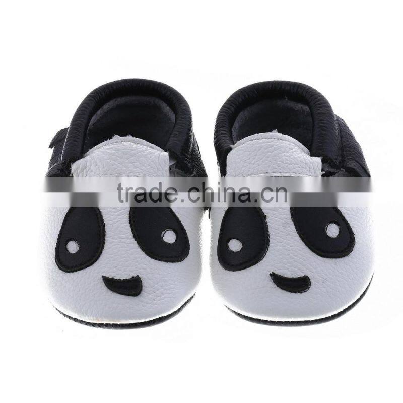 Embroidesy 100% cow leather moccasins for babies