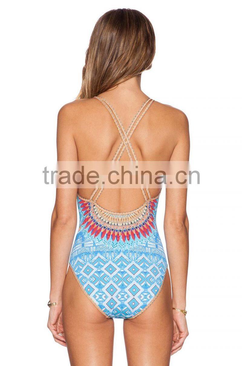 High Quality Cheap Pretty Sexy One-Piece Swimsuits For Women