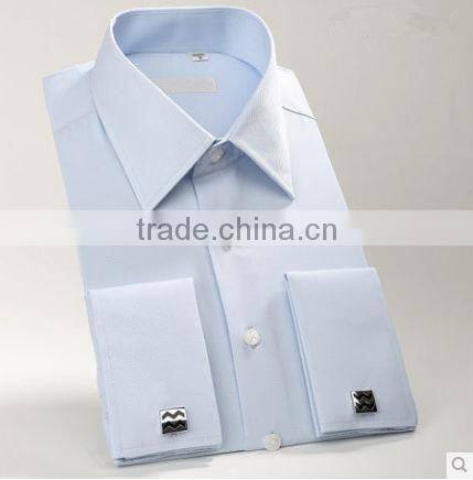 2014 Mens Slim fit Unique neckline stylish Dress long Sleeve Shirts Mens dress shirts