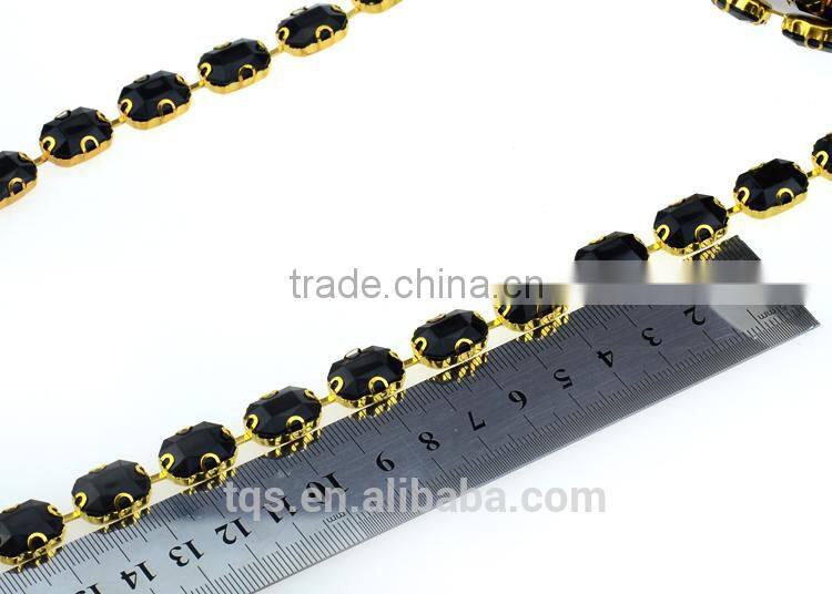 10% Off Black Acryl Cup Chain for Garment Decoration
