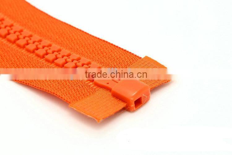 #10 Open End Plastic Zippers, zips