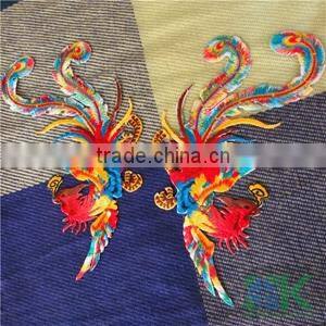 DIY Pathches Phoenix Sew on Iron On Patches For Clothing Garment Felt Badge Appliques DIY Accessory