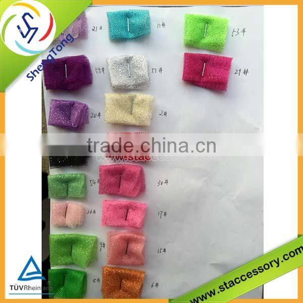 For party glitter tulle 100% nylon wholesale glitter tulle