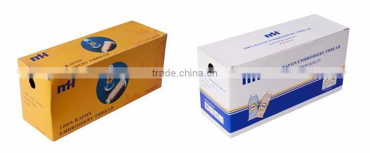 Small spool of 100% polyester embroidery thread