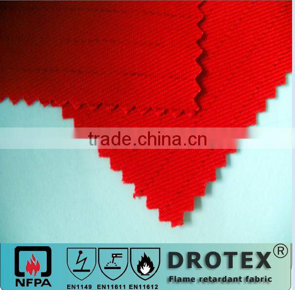 Drotex manufacturer Make-to-Order Supply Type and 57/58" Width fire retardant with Anti-static protective fabric
