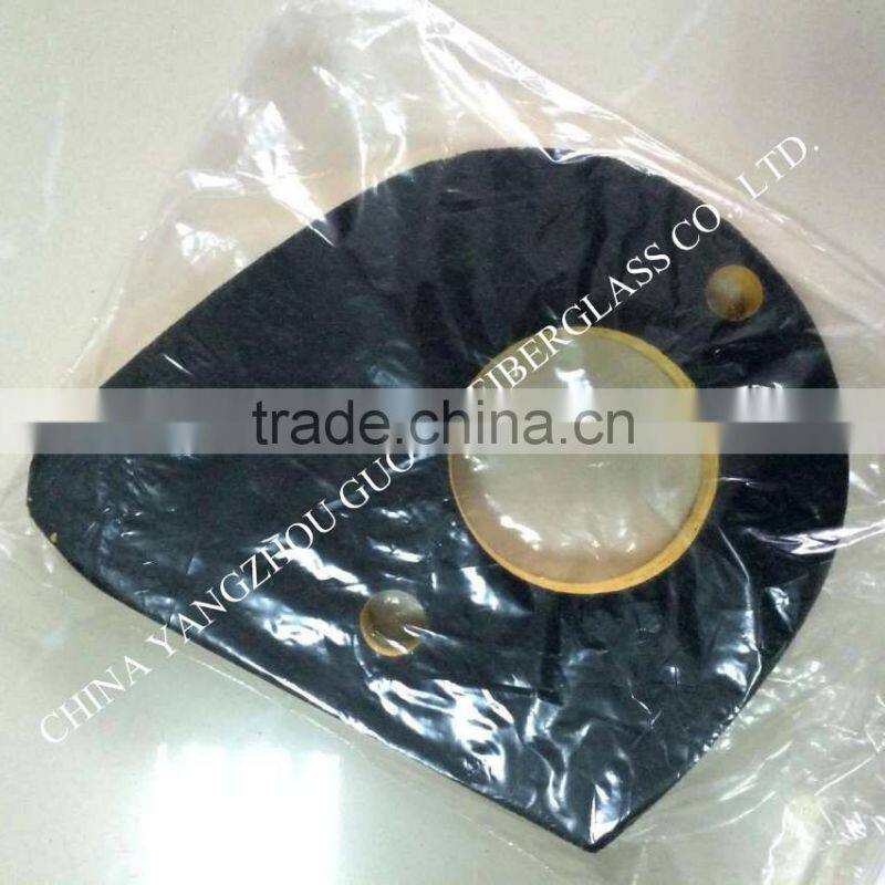 120kg/m3 different shape glass wool sealing part