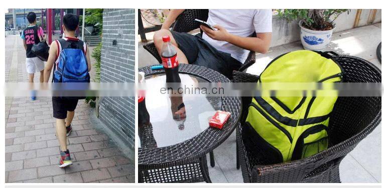 2016 hot sale high quality soccer backpack bag with ball holder
