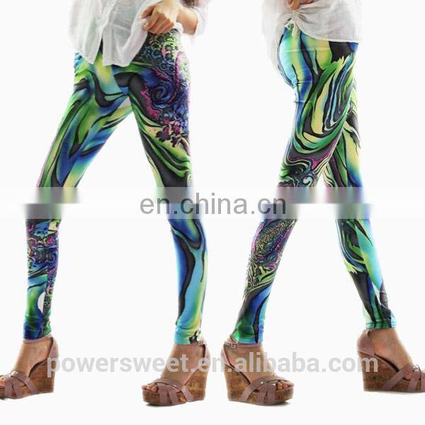 2014 Newest Ripples Print Fashion Trousers for Women