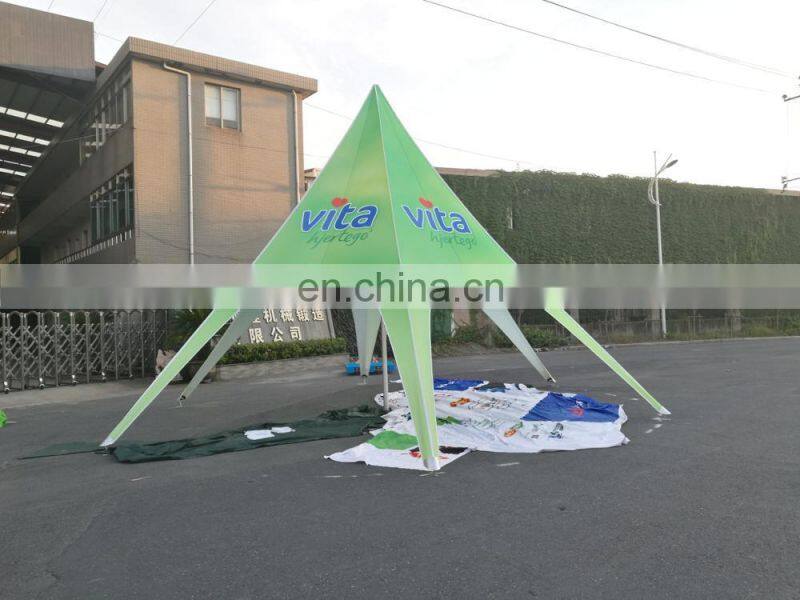 High quality sun shade canopy tent with custom LOGO used outdoor trade show display
