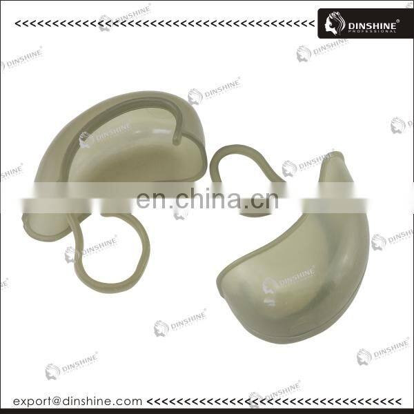 PE material clear disposable ear cover for spa beauty hair salon in 2016