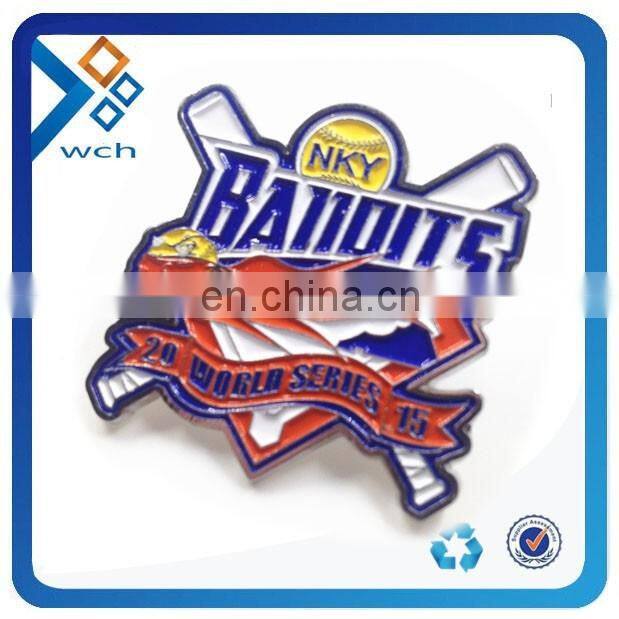 Custom Logo Funny Tennis Sports Metal Badge