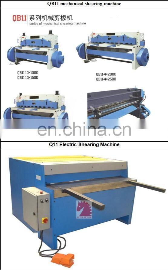 Steel horse shearing machine