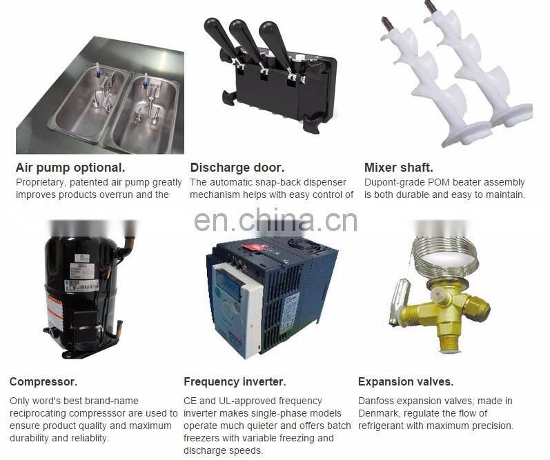 New Arrival of Ice Cream Making Machine / Commercial Hard Ice Cream Machine for Sale