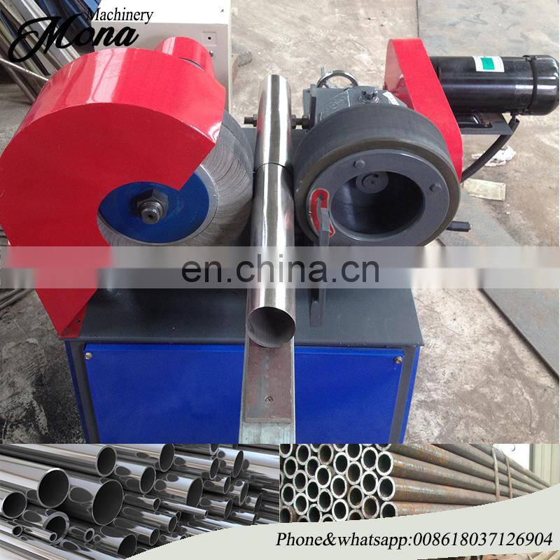 professional tube mirror and hairline effect polishing machine