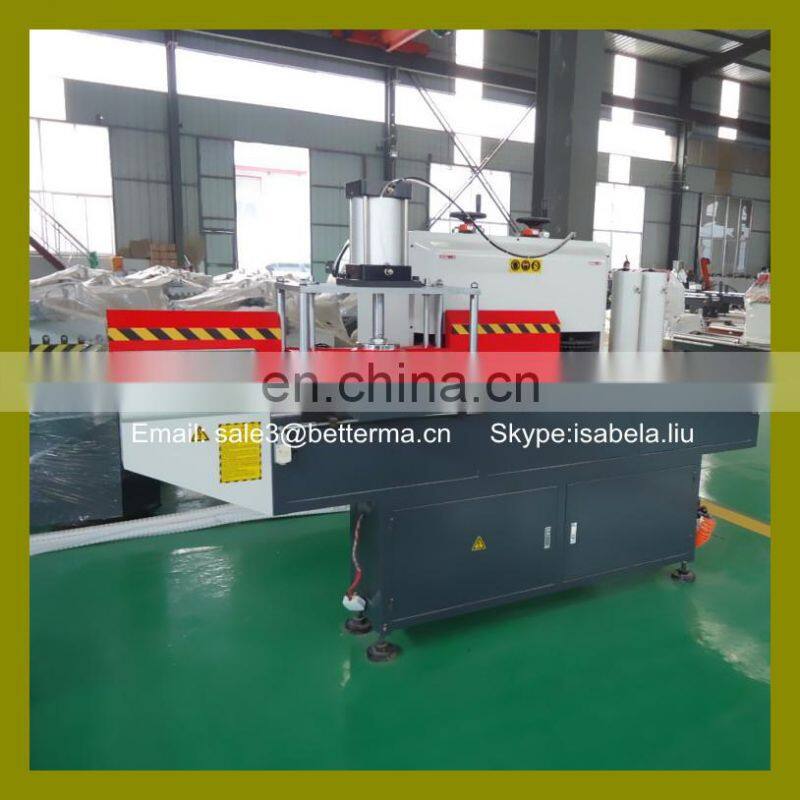 Full automatic mullion end milling machine for Aluminum and PVC profile window door