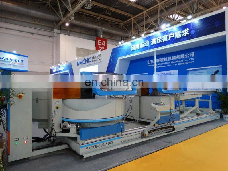 600mm saw blade double head miter saw for aluminum profile