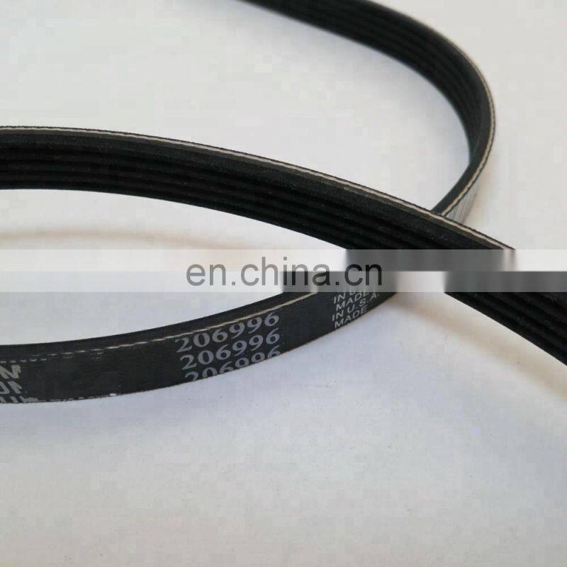 Diesel engine K19 generator belt 206996 ribbed v-belt