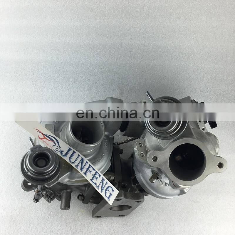 Twin Turbo SH01-13700 810356-0001 810357-0002 QH300540K turbochargerFOR Mazda CX5 6 2.2 BiTDI Bi turbo engine repair parts