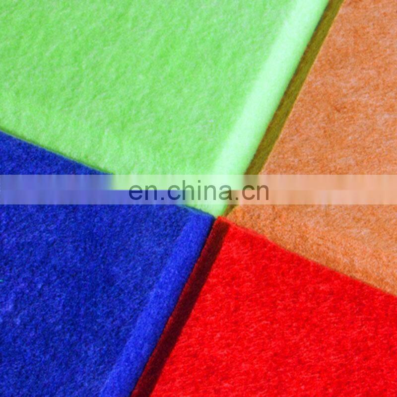 Eco-friendly colorful polyester fiber acoustic panel Easy install