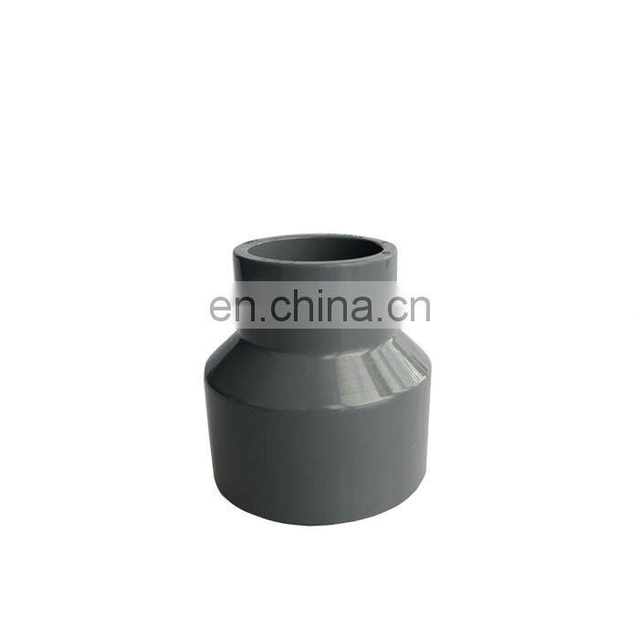 pvc drainage pipe male to female reducer