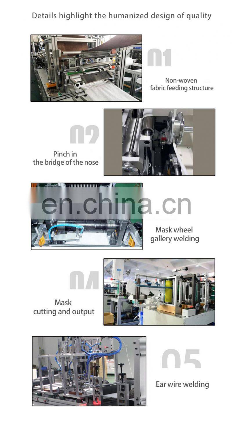 n95 face mask making machine fully automatic medical face mask machine mask manufacturing machine