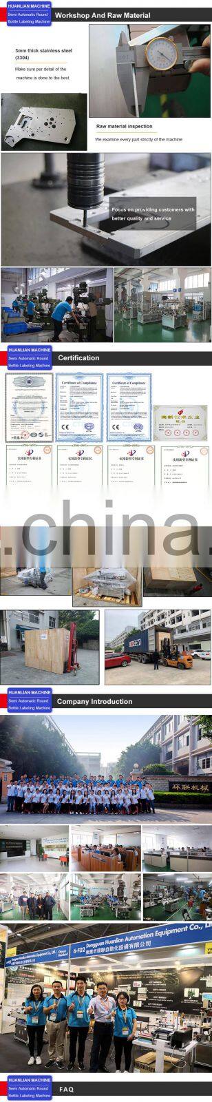 Semi Automatic Manual Small Custom Glass PET PVC Bottle Labeling Machine